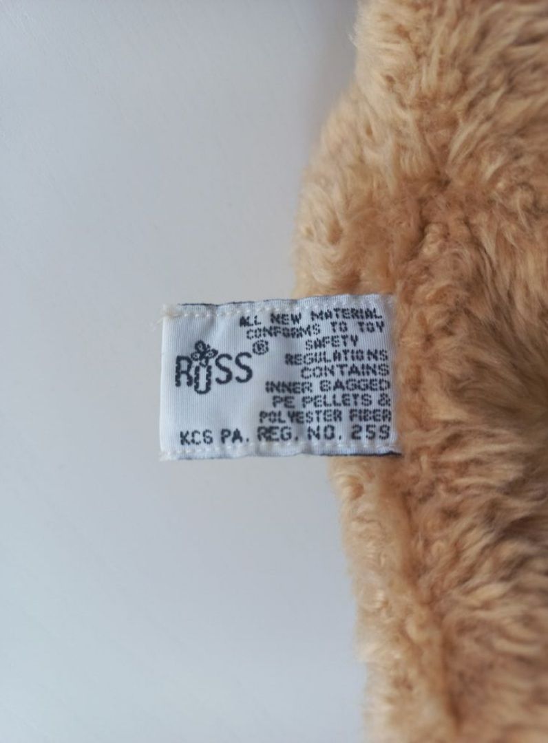 Giocattoli: AB 1CHF - Vintage Russ Teddybär "Buzz" mit Honigbiene – Usato da Wangen b. Olten venduto da SecondStory4u 5