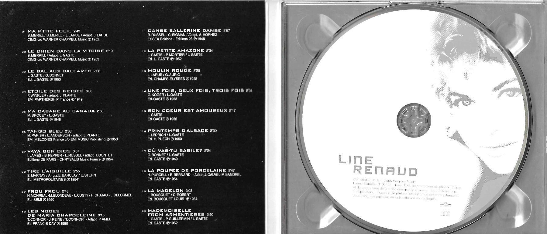 CD: Line Renaud CD Digipack - Ses plus grands succès – Usato da Savagnier venduto da Ne2065 2