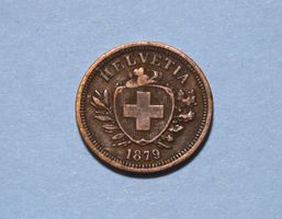 1 Rappen 1879