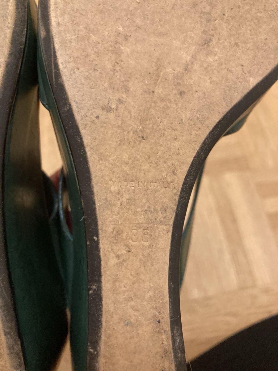 Scarpe da donna: Mules compensées Costume National t. 36 – Usato da Genève venduto da Eschindler 4