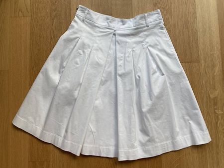 Benetton Sommerrock weiss Grösse 38 NEU
