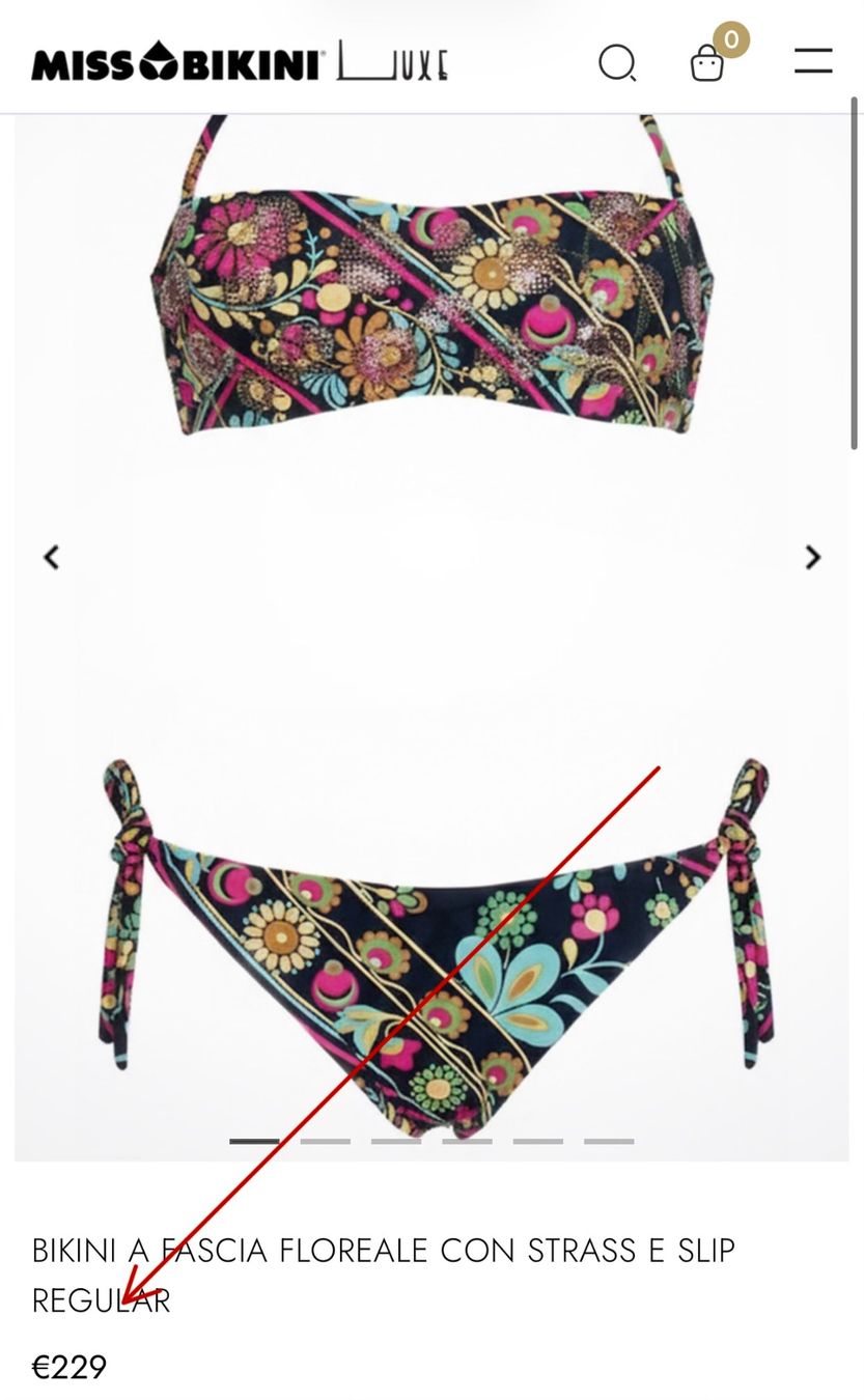 Costumi da bagno & Bikini: Neue Bikini-Marke Miss Bikini – Nuovo e nell'imballaggio originale da Lugano venduto da dir_5287 3