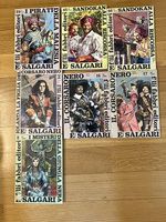 E. Salgari: libri  per ragazzi da collezione