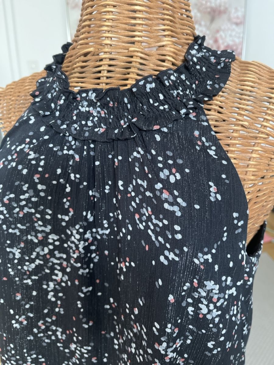 Esprit Top: Sommer-Top mit Punkte-Muster, Esprit, XS – Usato da Solothurn venduto da Bobesch08 1