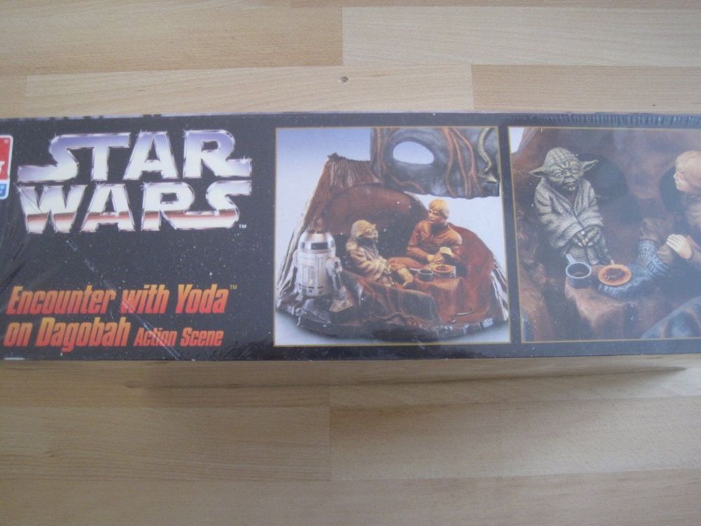 Maquette Star Wars - Yoda / Luke / Dagobah Encounter - 1995, Neuve Sous Blister