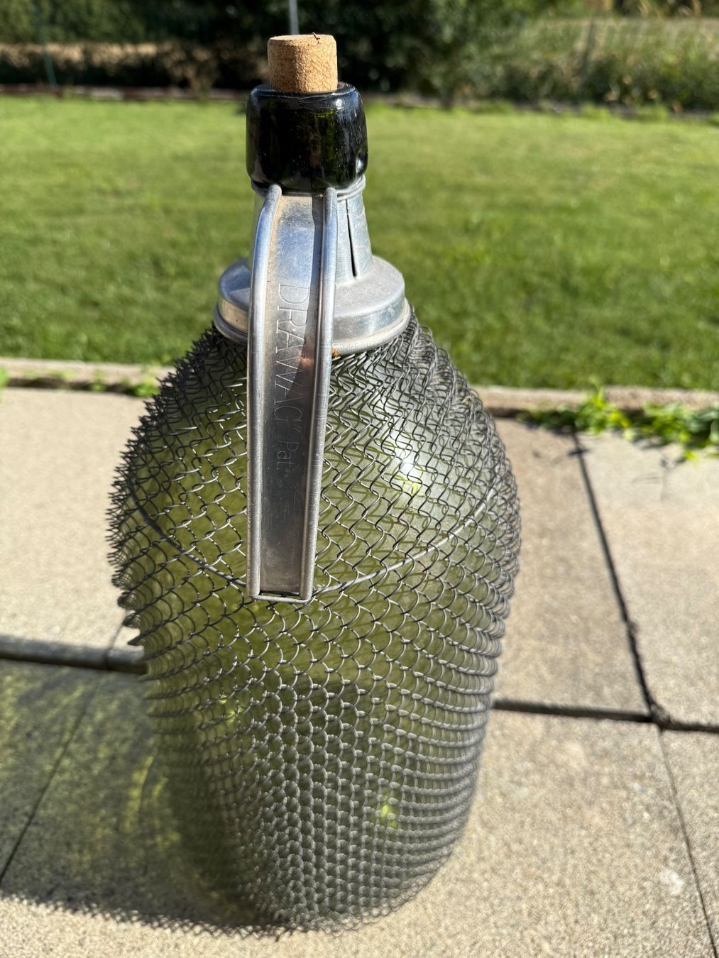 Zubehör: Mostflasche mit Gitternetz – Gebraucht aus Worb von DomeC0 1