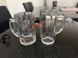 Bierhumpen 3dl und 2,5dl zu verkaufen 