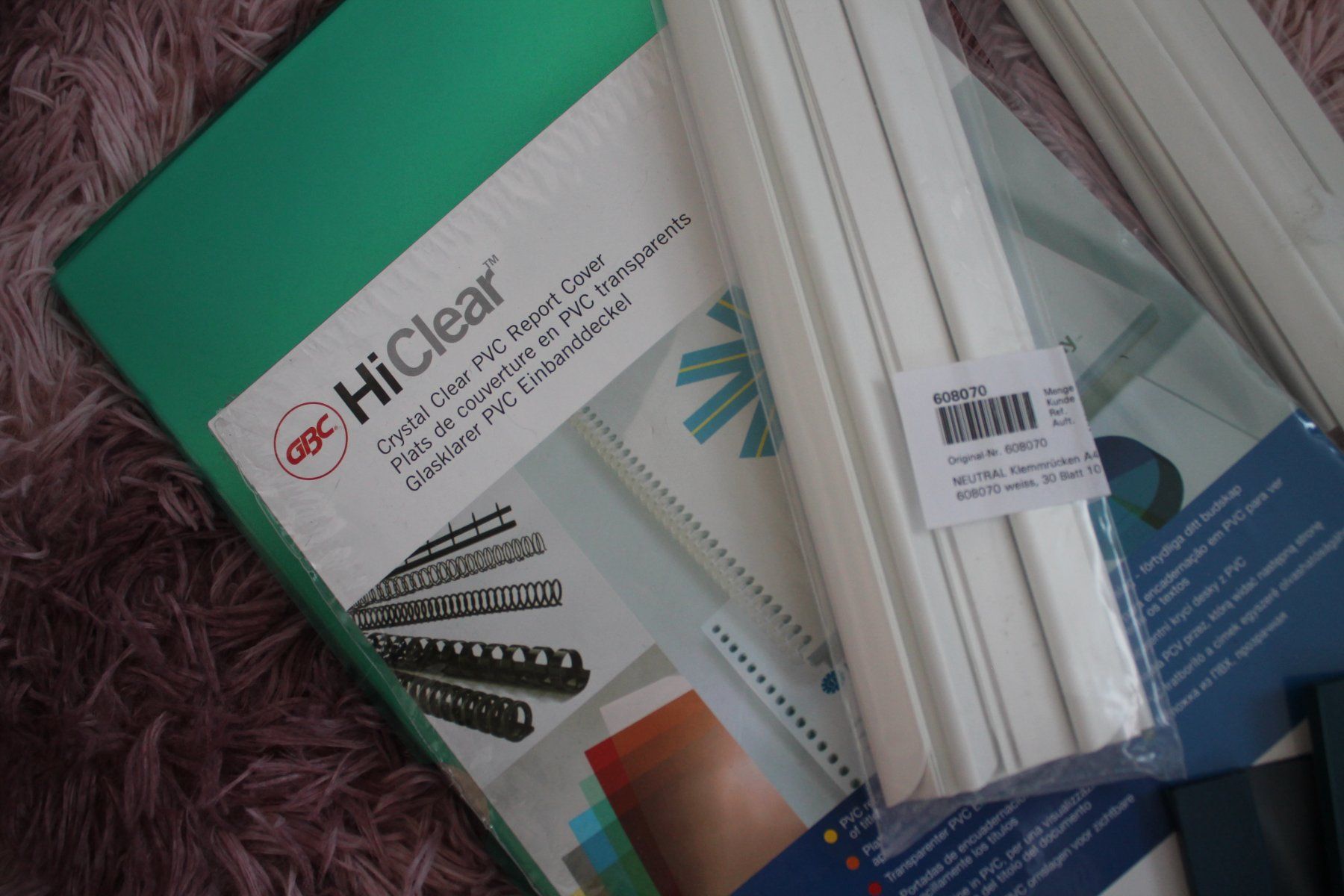 Ordner: Slidebinder clips A4 Restposten /HP Banner Papier Mappen – Neu und originalverpackt aus Hüttwilen von pinti55 1