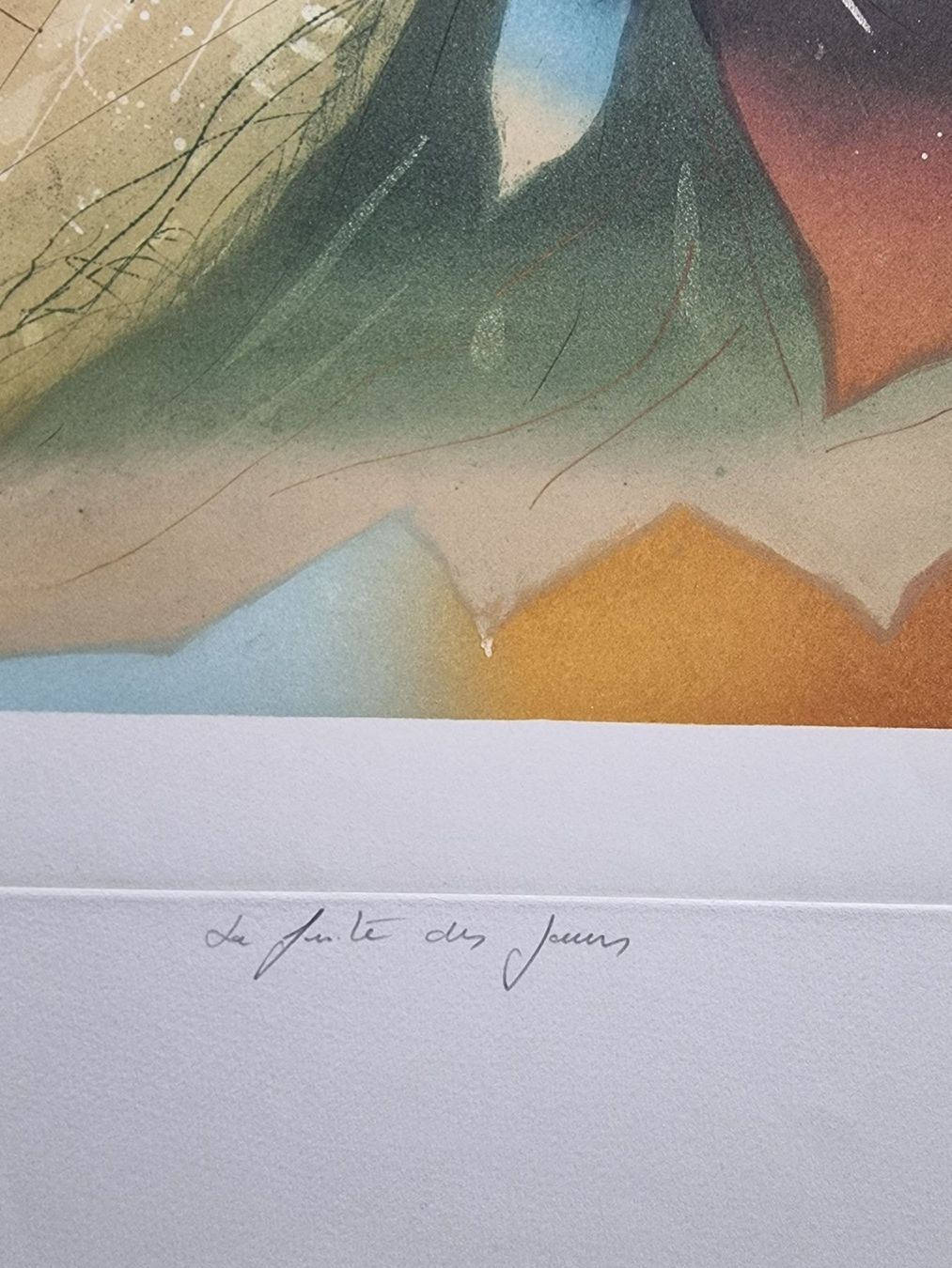Poster & Bilder: Georges Dussau RADIERUNG SIGNIERT – Gebraucht aus Gersau von grafik-kunst 4