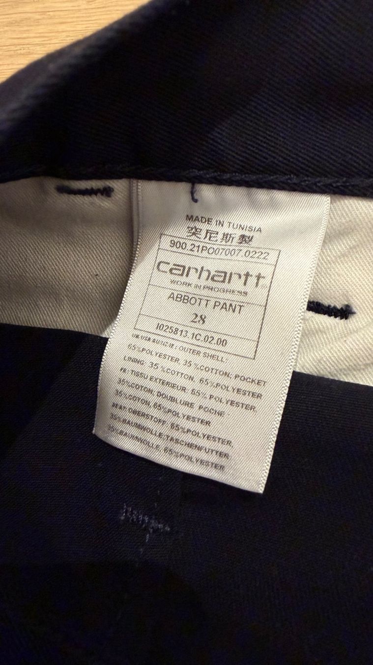 Carhartt Pantaloni: Carhartt Abbott pant W28 – Nuovo (secondo la descrizione) da Pully venduto da Evgenii13 4