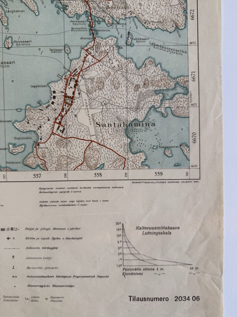 Cartine & Atlanti: Landkarte HELSINKI 1931 – Usato da Bern venduto da felberunderground 3