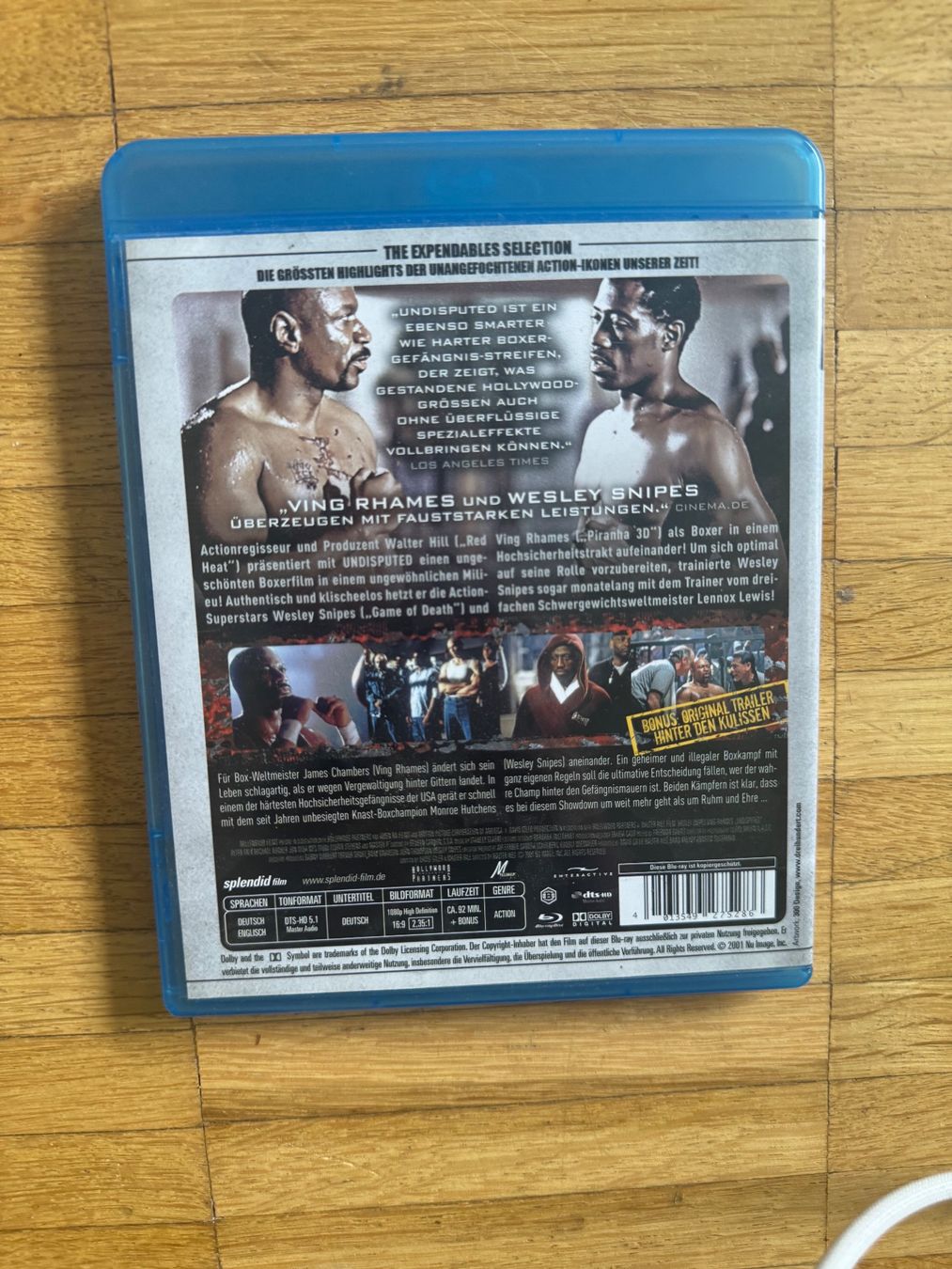 Tutti i DVDs: UNDISPUTED  (BLU-RAY) VERGRIFFEN – Usato da Basel venduto da san_2qlq 1
