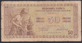 Jugoslawien 50 Dinara 1945