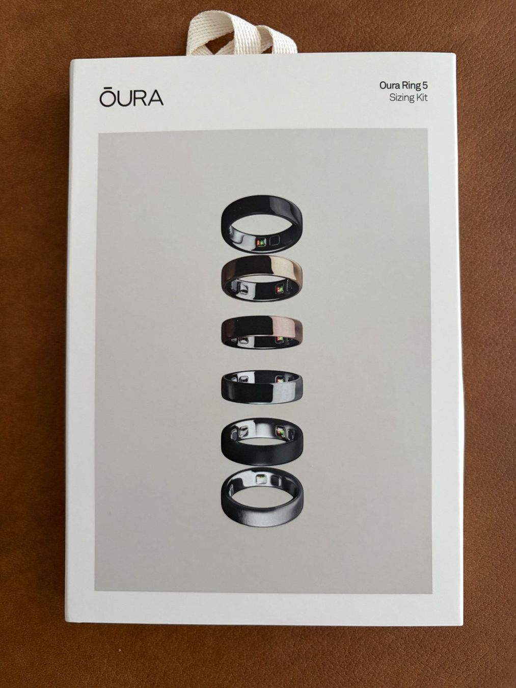 Oura Ringe: Oura Ring 5 Sizing Kit – Neu und originalverpackt aus Wilen b. Wollerau von rosmarin13