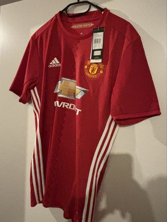 Maillot Manchester United Adidas Neuf Étiquette Taille M