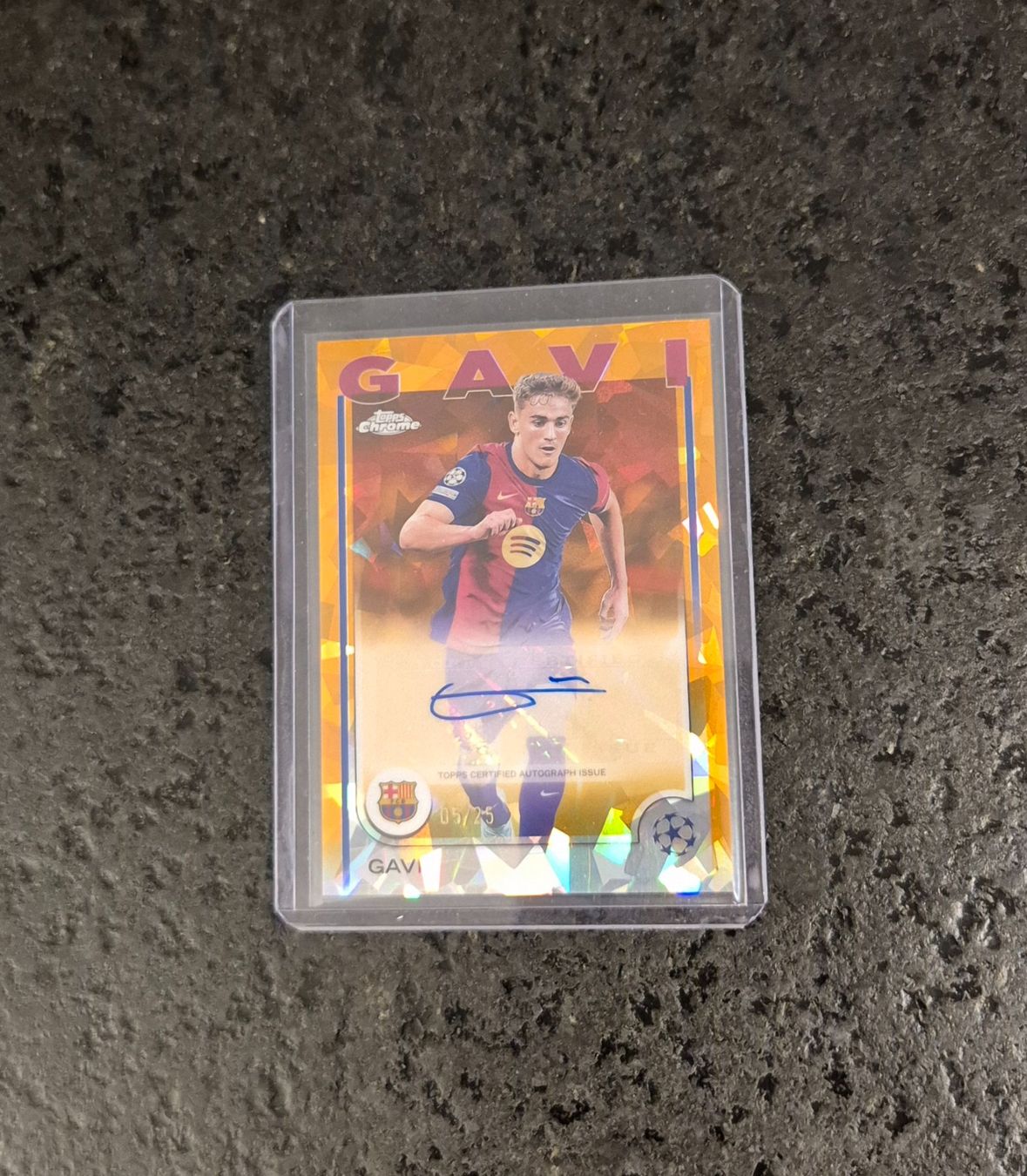Topps Carte collezionabili: Gavi /25 Autogramm - Barcelona - Topps – Nuovo (secondo la descrizione) da Burg AG venduto da Danoe