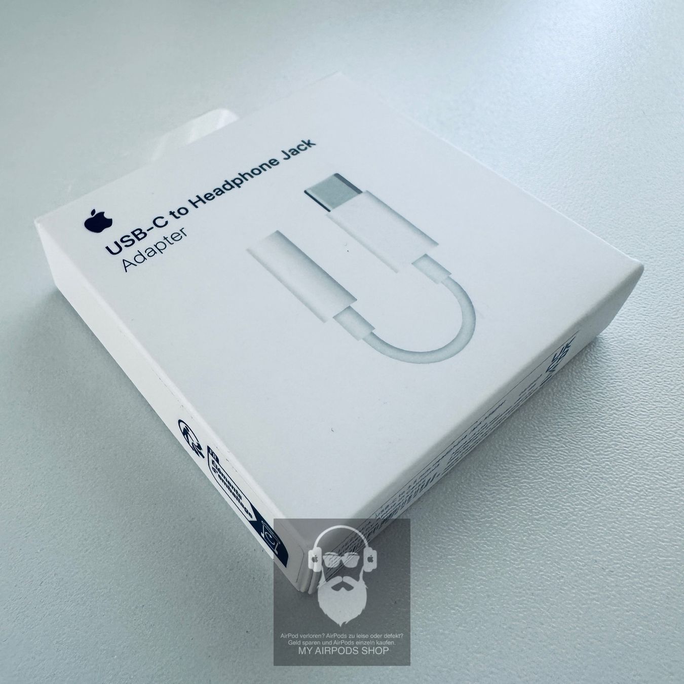 Apple Unità & Adattatore: Original Apple USB-C zu 3.5mm Kopfhörer Jack Adapter Kabel – Nuovo e nell'imballaggio originale da Basel venduto da MY.AIRPODS.SHOP 1