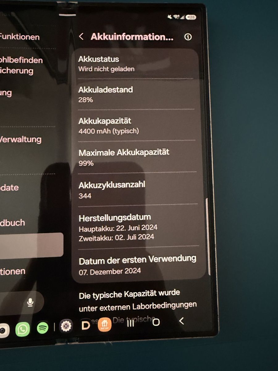 Samsung Handys / Smartphones: Samsung Galaxy Z Fold6 256GB – Gebraucht aus Uetikon am See von Stephi1992 1