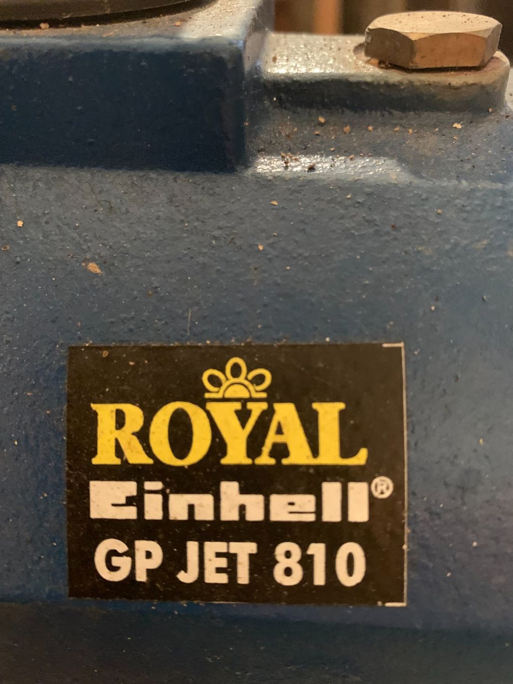 Einhell Pompes et pièces: Gartenpumpe Royal Einhell – D'occasion à Untersiggenthal par Ophus 5