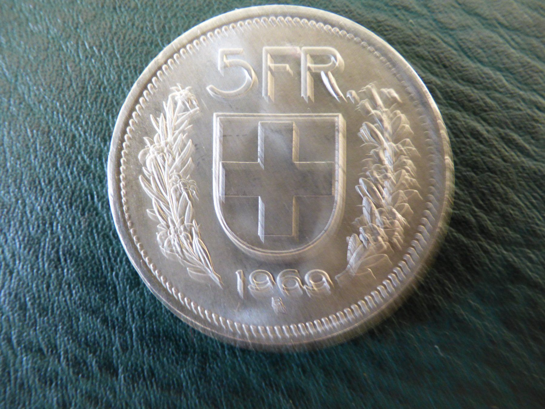 Tutti le monete: Schweizer 5 Fr. Silber 1960 – Usato da Bremgarten AG venduto da r52z