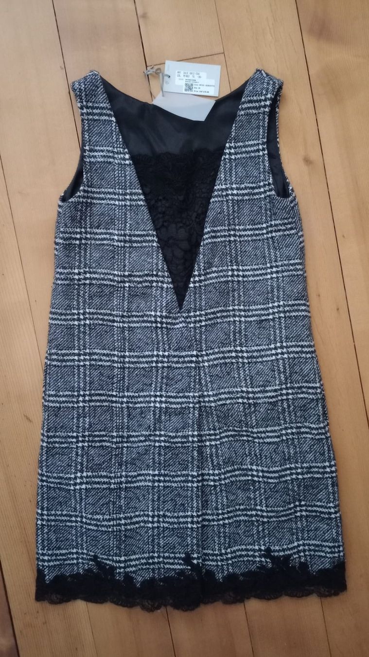Kleider: Robe ERMANNO FIRENZE, taille 38, motifs écossais – Neu und originalverpackt aus Bern von masgarro