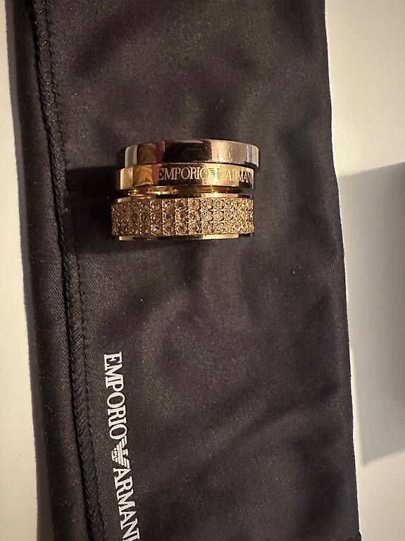 Anelli: Emporio Armani Ring 3-teilig Gr. 58 – Usato da Dübendorf venduto da mar_mv6p 1