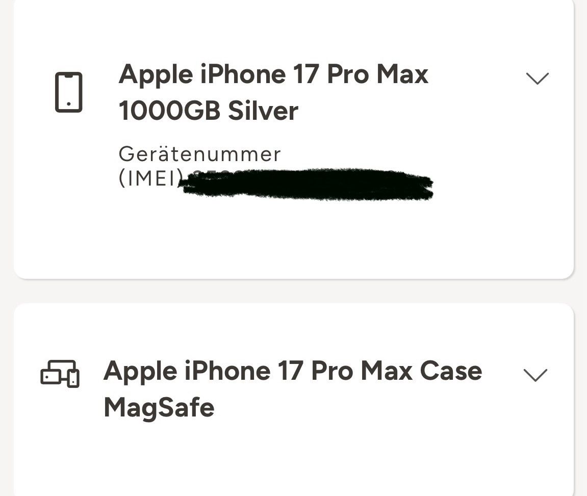 Apple Portables: Iphone 17 pro Max 1000GB ungeöffnet – Neuf avec emballage d'origine à Klingnau par Tz2