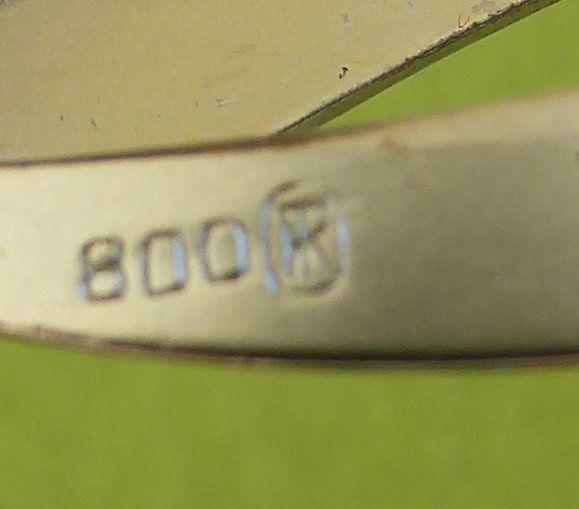 Spille & Fermagli: Silber Brosche 800 Silber rhodiniert um 1970 – Usato da Muri AG venduto da silvermouse007 5