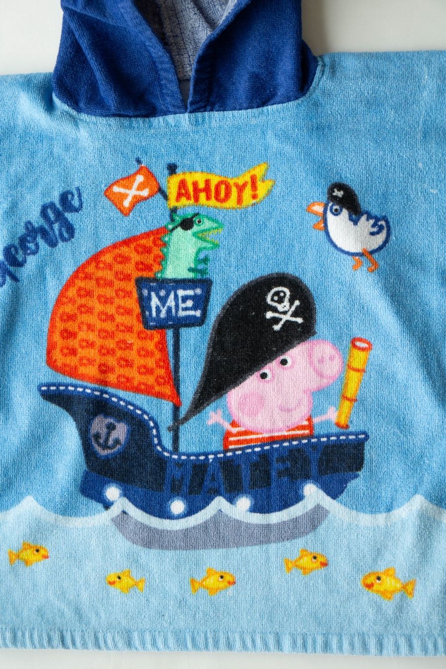 Disney Teli da bagno: George /Peppa Pig/Wutz Pirate Poncho – Usato da Zürich venduto da sambaum 3