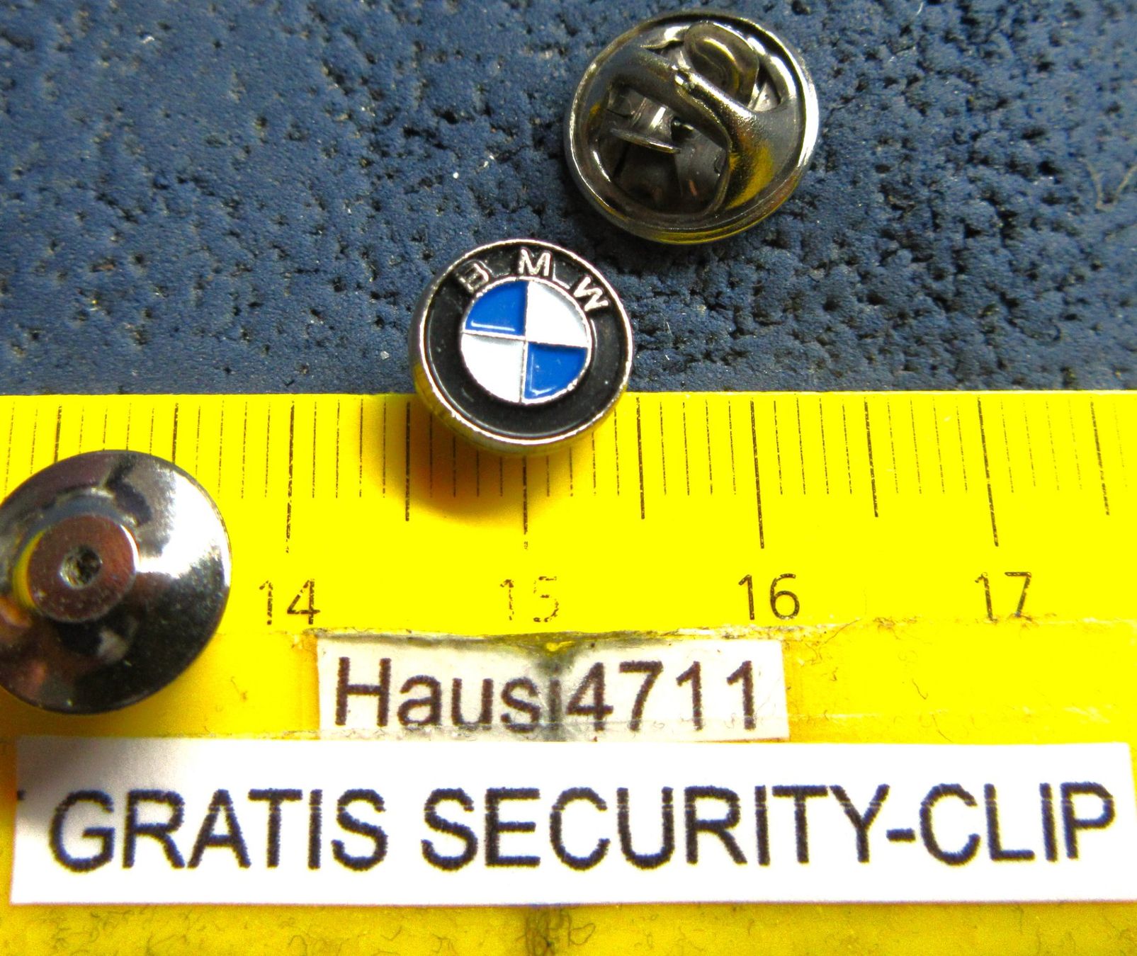 BMW Placchette & Badge: BAM LOGO AUTO/MOTO PIN WINZIG-KLEIN-FEIN 1cm MIT SECURITY-CL – Usato da Ettingen venduto da Hausi4711