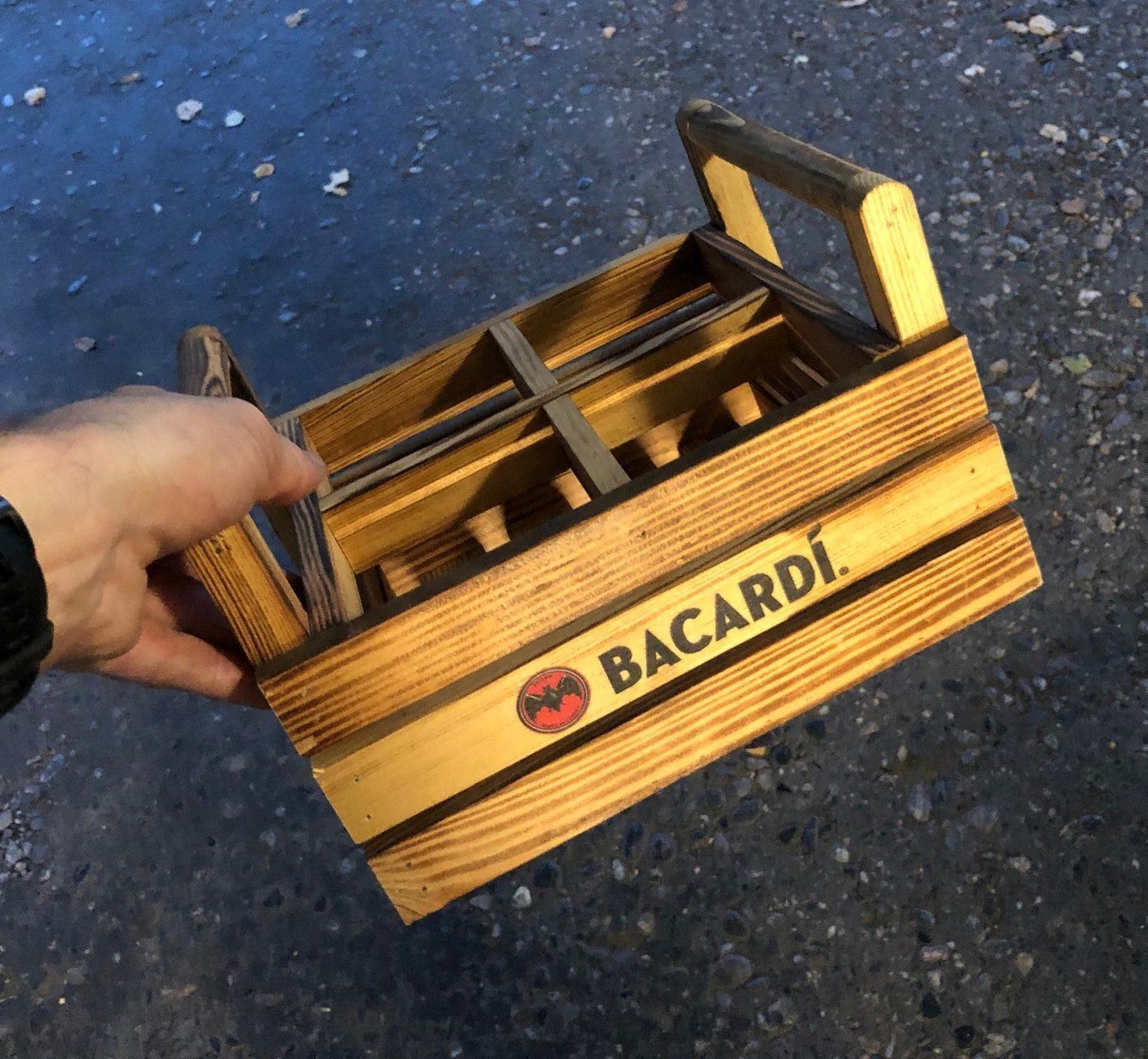Altro per la casa: BACARDI-Holzkorb – Usato da Buchs SG venduto da Handyman77 5