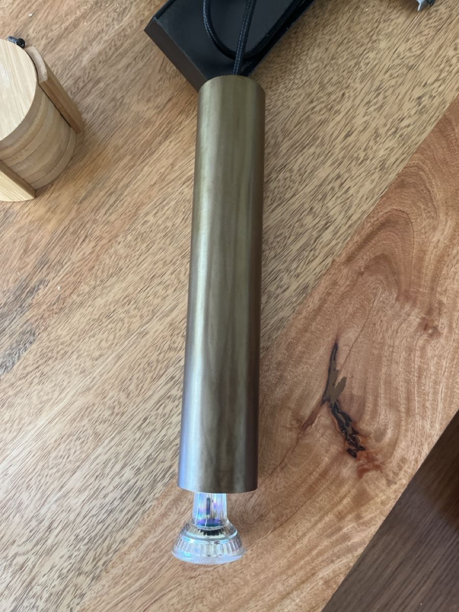 Kronleuchter & Deckenlampen: Deckenlampe, Hängelampe, bronze, gold  – Gebraucht aus Bernhardzell von mil_xb2y 2