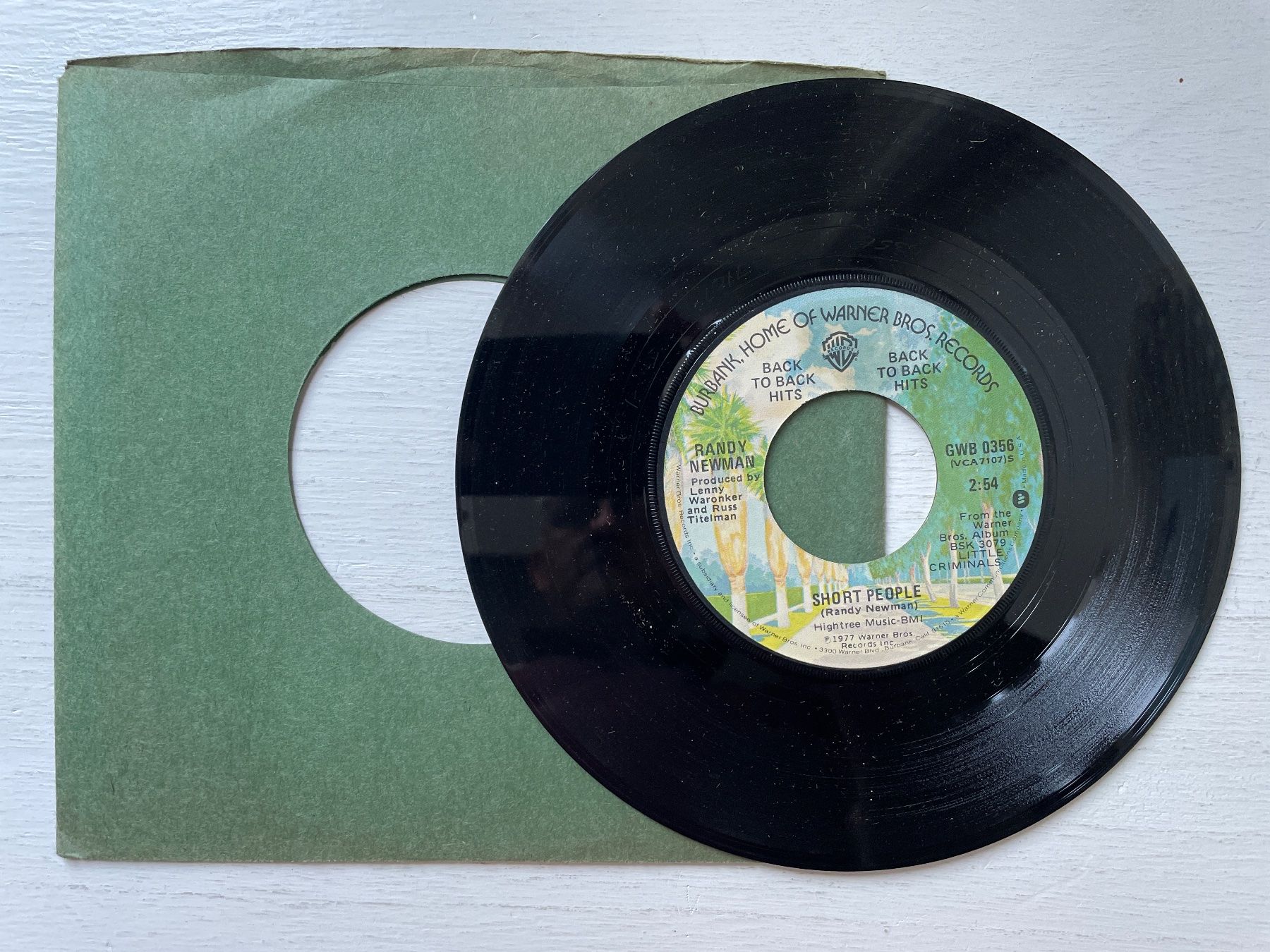 Dischi in vinile: Randy Newman - Short People / Baltimore - 7" Single – Usato da Zürich venduto da Andy_t71 2