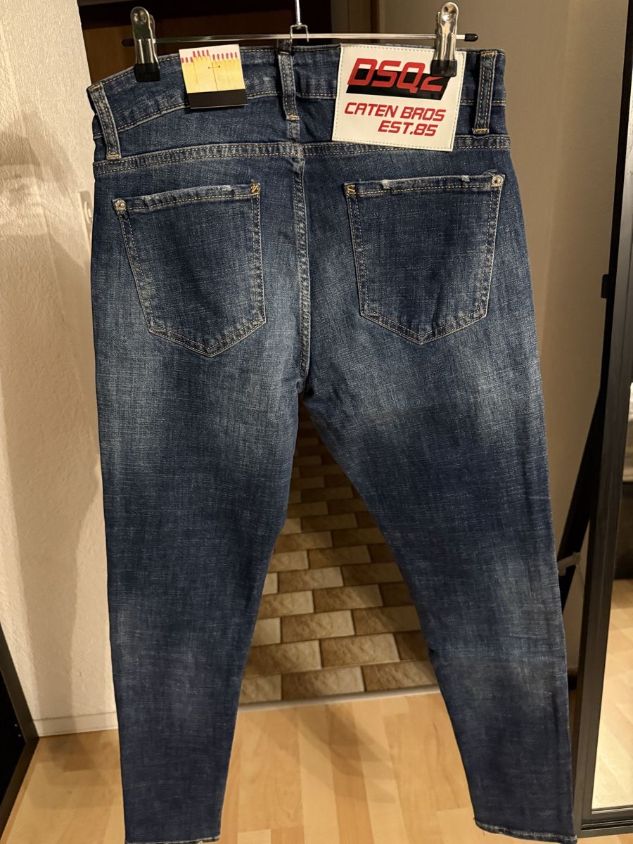 Dsquared2 Jeans: Dsquared2 Jeans Distressed Blue Size 48 New  – Nuovo e nell'imballaggio originale da Wallbach venduto da Nenex 1