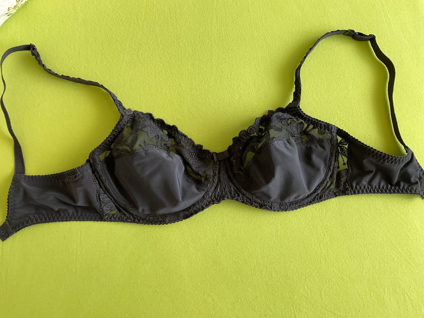 Marie Jo Sonstige Unterwäsche: Marie Jo Spitzen BH 70B anthrazit – Gebraucht aus Urdorf von alda02 1