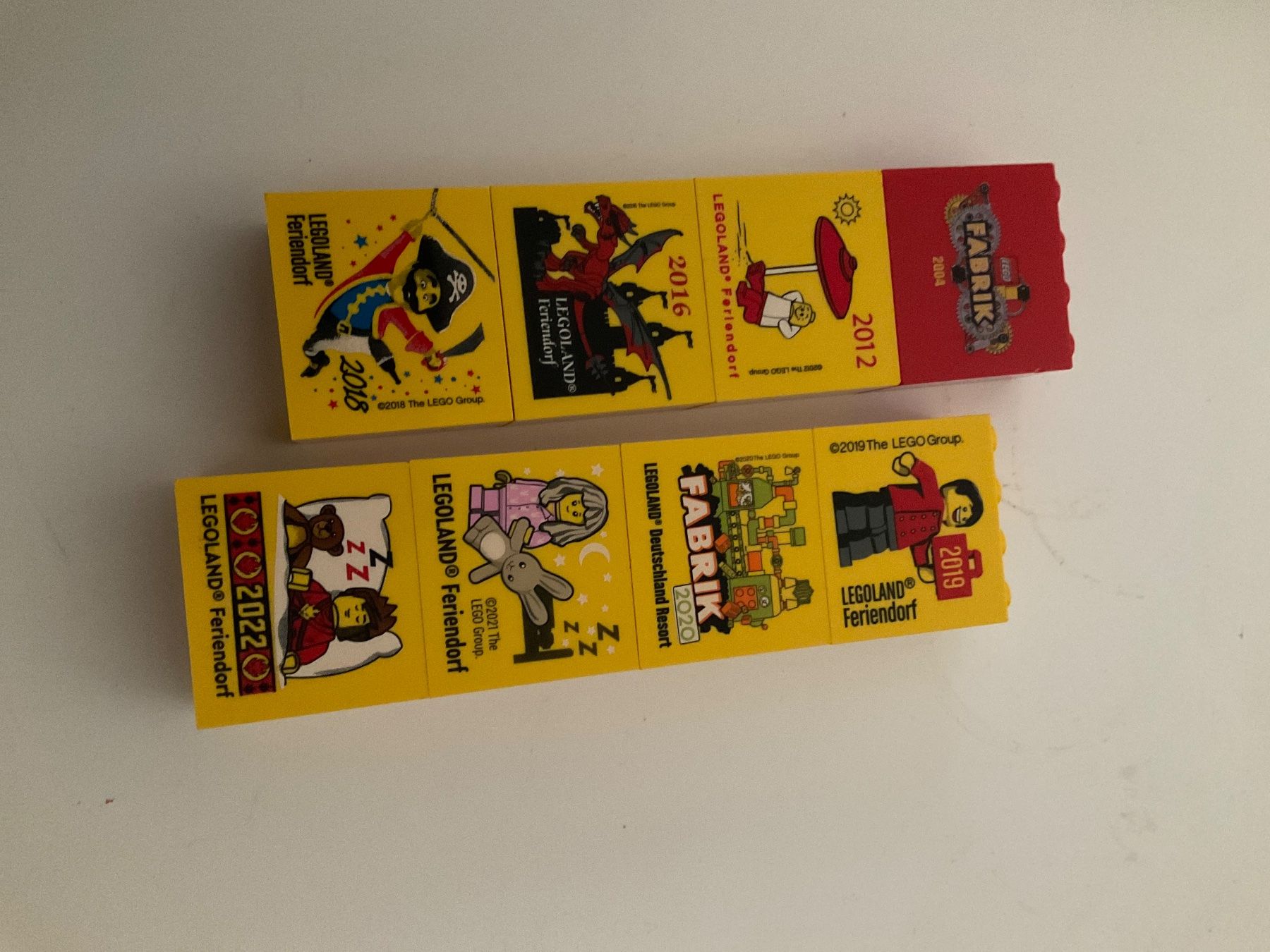 Legoland Kit di costruzioni: Legoland Sammelsteine 8 Stk Div. Set H – Usato da hombrechtikon venduto da flamelilych