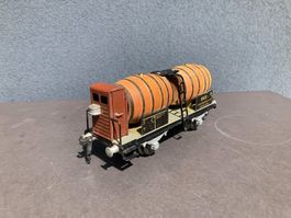 BUCO Weinwagen mit braunem Bremserhaus, 8669, Spur 0