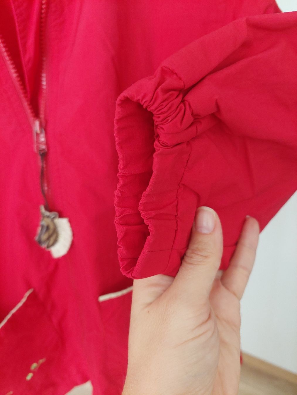 Giacche & Cappotti: Rote Mädchen Übergangsjacke Gr. 140 – Usato da Flims Dorf venduto da Truemorish 4