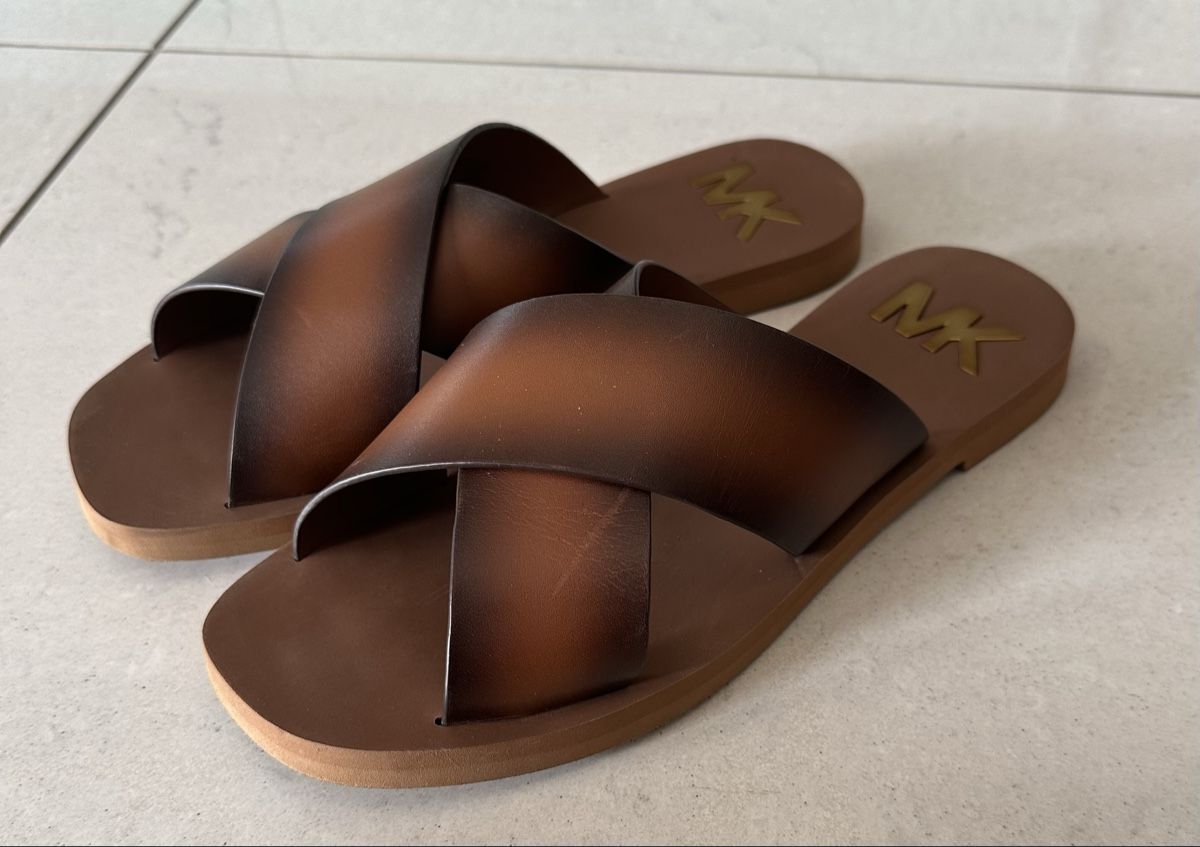 Michael Kors Scarpe da donna: Sandali Mules in pelle Michael Kors – Nuovo (secondo la descrizione) da Castel San Pietro venduto da Moregi