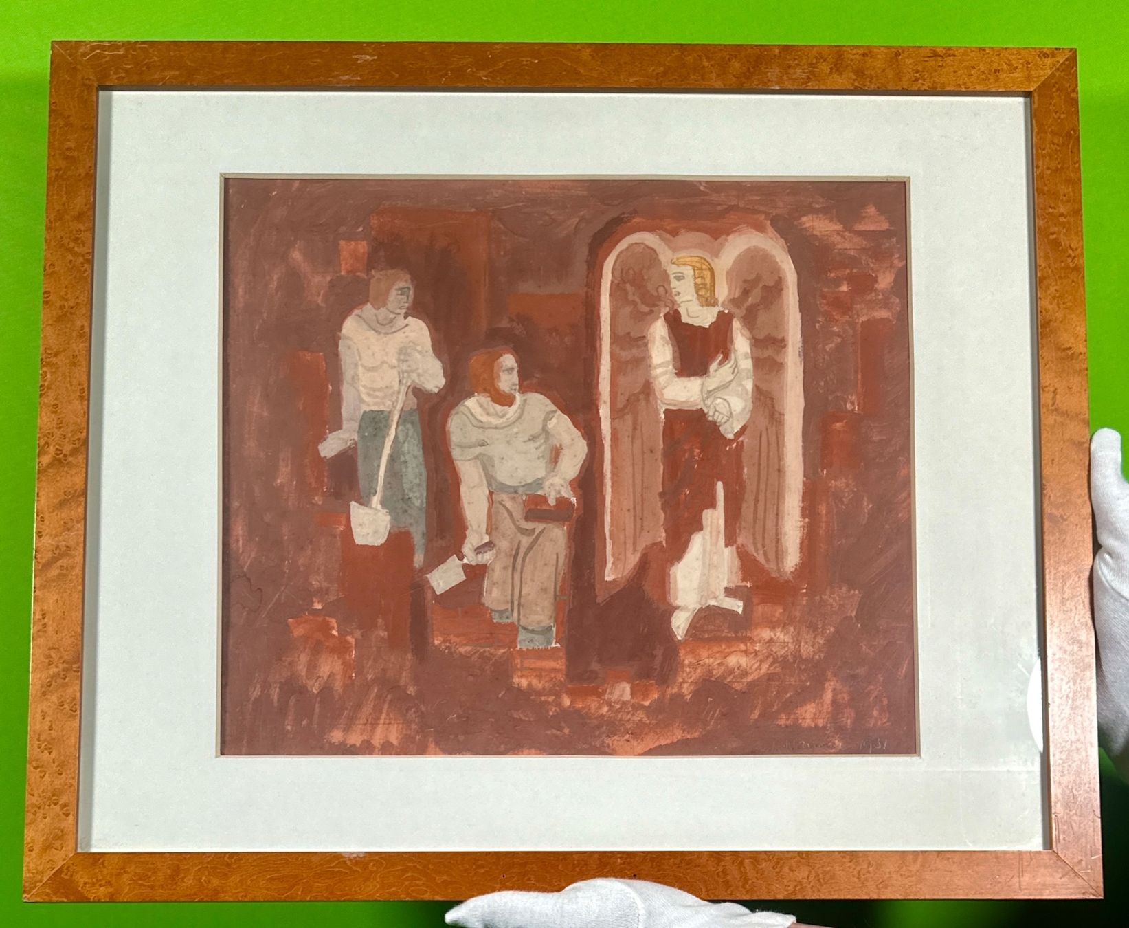 Gemälde: August Wanner Gouache – Gebraucht aus Horgen von eli_9xdn
