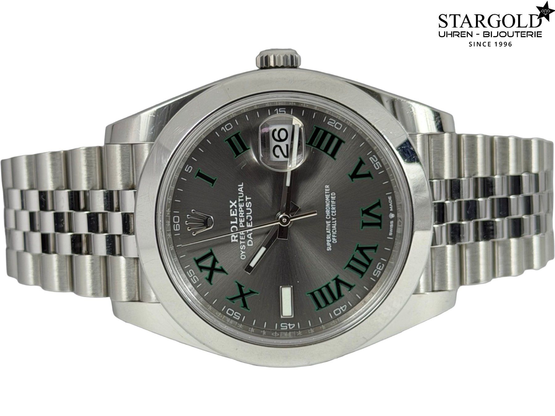 Rolex Orologi: Rolex Datejust Wimbledon 41 - 126300 – Usato da Zürich venduto da Stargold-Uhren 4