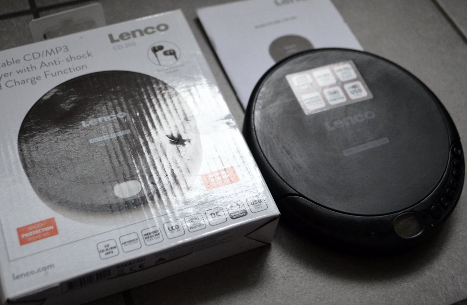 Lenco Lecteur media portable: Discman Lenco CD-200 – D'occasion à Collonges par arashee 3