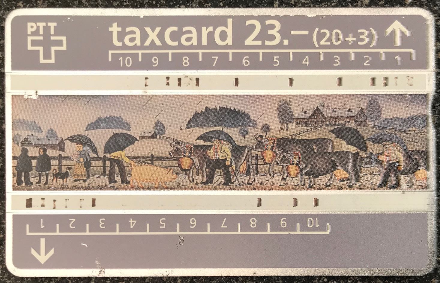 Swisscom Schede telefoniche: Schweizer Selbsthilfe Taxkarte CHF 23.- – Nuovo e nell'imballaggio originale da Rotkreuz venduto da Parcore