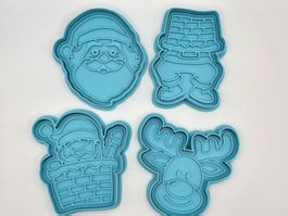 Weihnachts Guetzli Keks Ausstechformen 4 stk. Set