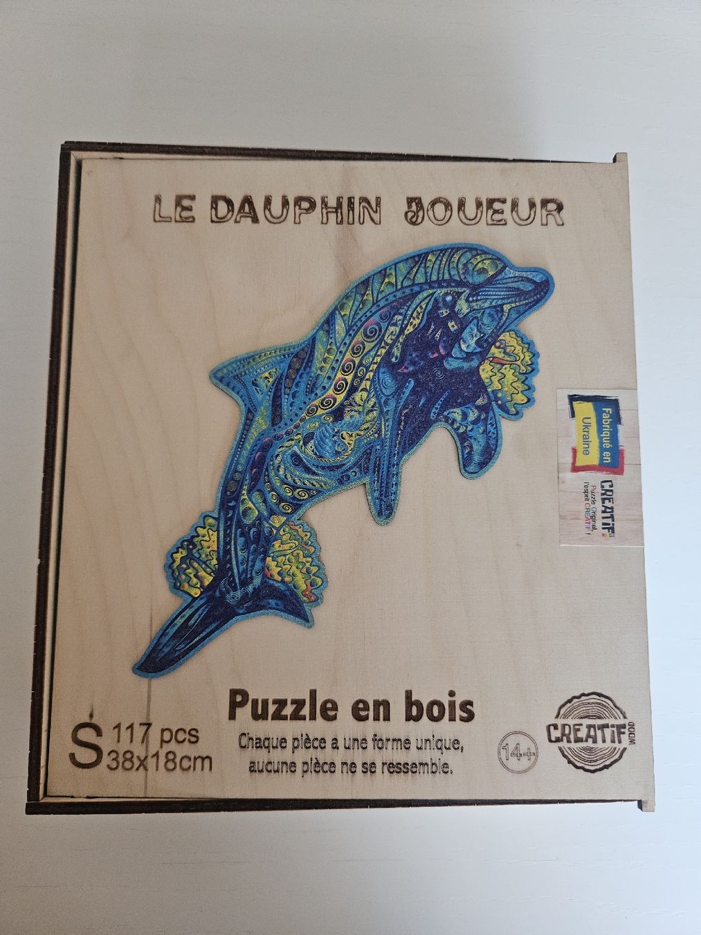Puzzles: Puzzle en bois dauphin  – Neuf (Voir description) à Genève par chichiii