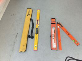 digitale Wasserwaage und Winkelmesser 