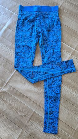 🏷️ SKINS DNAmic Long Tights - S - Graphic Sunfeather Blue