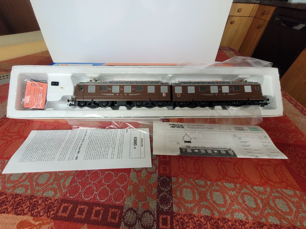 Roco H0 69880 E-Lok Serie Ae 8/8 der BLS AC für Märklin Digital - TOP + OVP