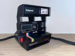 Polaroid Supercolor 635CL – Vintage Sofortbildkamera