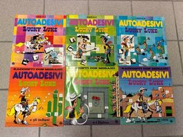 6 RARI ALBUM LUCKY LUKE1984 NUOVI PERFETTI